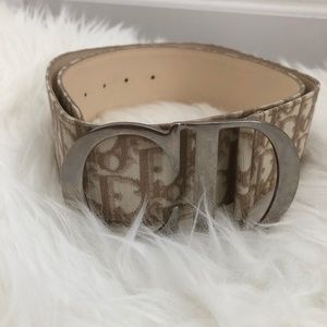 Authentic Christian Dior Monogram Belt